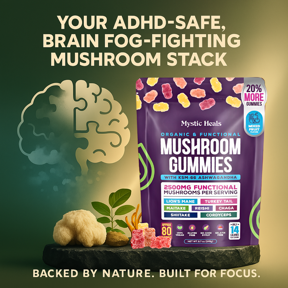 Mushroom Ashwagandha Gummies